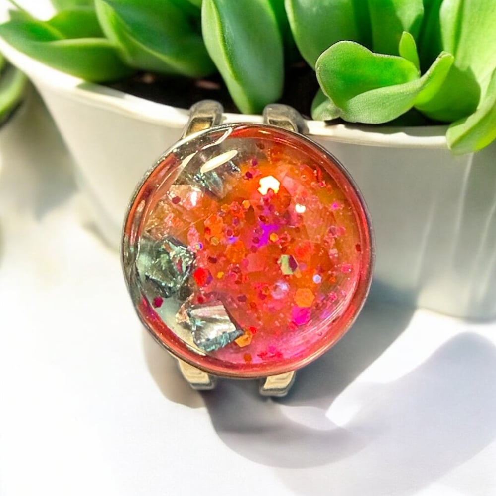 Image of Handcraft Resin Ring