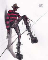 Freddy  (Original watercolor )