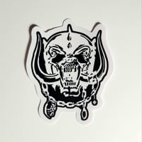 Image 1 of Motorhead Warpig Snaggletooth Matte Vinyl Sticker