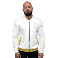 Image 2 of Unisex Bomber Jacket - Gold