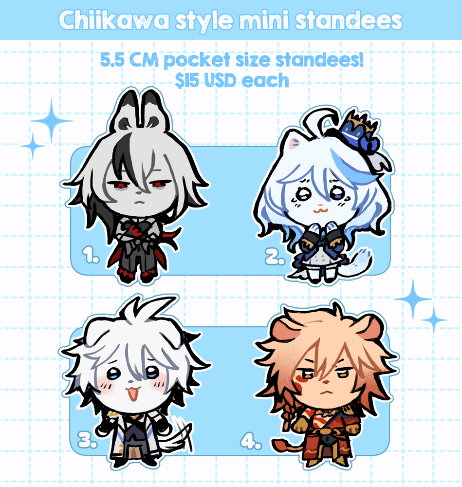 Image of [PRE-ORDER] Chiikawa style minis