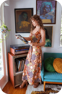 Image 1 of Boogie Nights Maxi dress In Magic carpet Ride