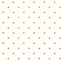 Image 2 of BEE CROSS STITCH Basics C747-Cayenne by Lori Holt for Riley Blake Designs