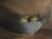 Image of Citrons dans un bol bleu