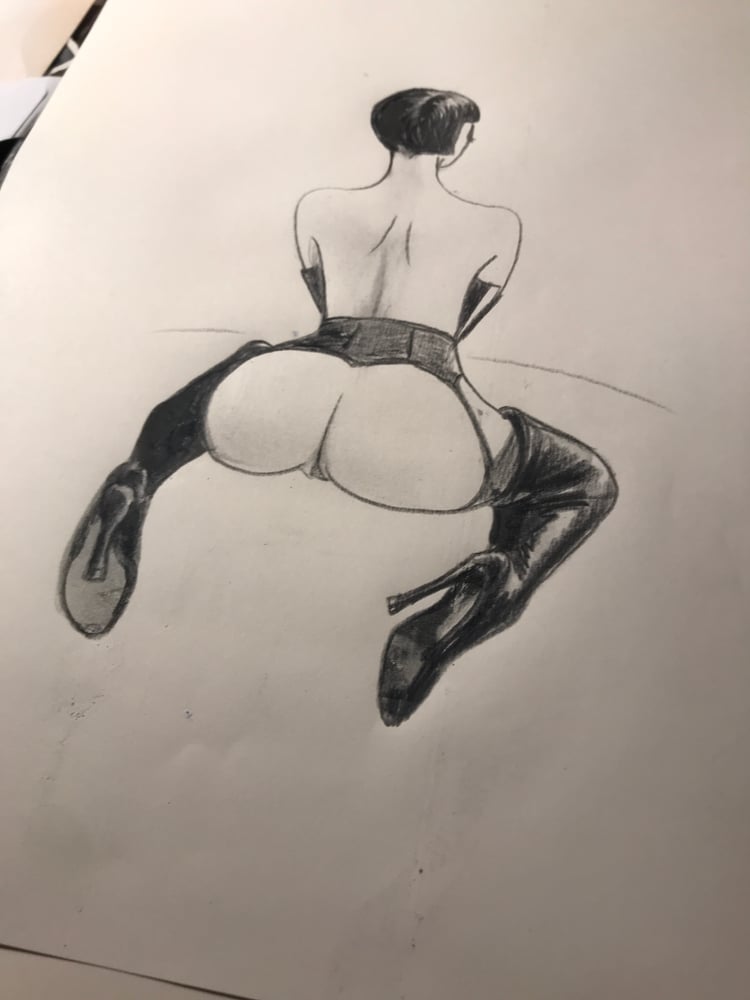 Image of Loulou sketch 4