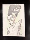 "THE BRIDE" ORIGINAL SKETCH