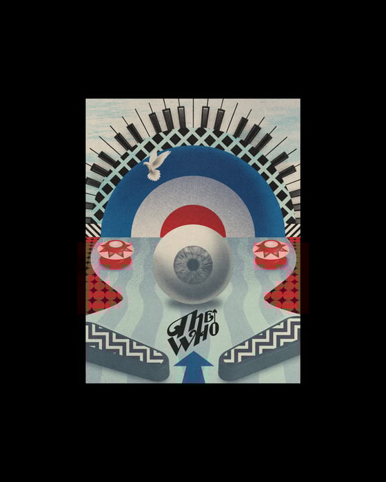 Image of The Who - 60th Anniversary Series - Tommy Foil Print