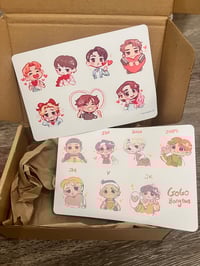 Image 2 of BTS STICKER SHEETS