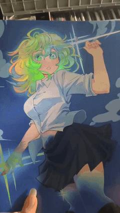 Holographic Hagakure Print (Flawed available)