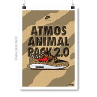 Image 1 of Sneaker Poster Air Max 1 x Atmos Animal Pack 2.0