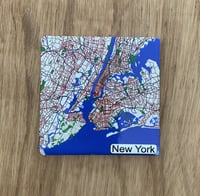 Image 1 of Custom Color Map Coasters