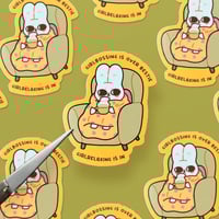 Image 1 of Girlrelaxing Sticker