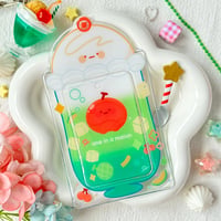 Image 1 of Melon Soda PVC Photocard Holder 🍈🥤