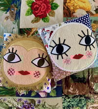 Image 1 of Patchwork Cosmic Sun Cushion