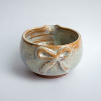 Image 2 of Matcha Bowl with Spout Set - Ribbon