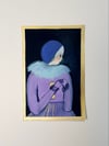 Lilac Pierrot ~ Original painting