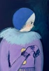 Lilac Pierrot ~ Original painting
