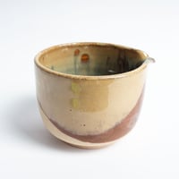 Image 3 of Matcha Bowl with Spout - Earth C