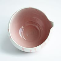 Image 3 of Matcha Bowl with Spout - Pink Haze