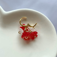 Image 4 of hydrangea bloom earrings