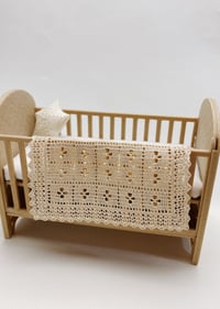 Image 3 of Call The Midwife Baby Blanket for 1:12 Dollhouse