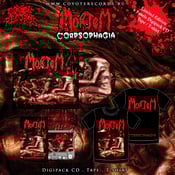 Image of MORTEM	Corpsophagia CD/TAPE/T-shirt