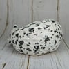 Black Spots Hairy Sighthound Sculpture