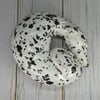 Black Spots Hairy Sighthound Sculpture