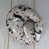 Blue Grey 'Spotted' Brindle Sighthound Sculpture