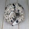 Blue Grey 'Spotted' Brindle Sighthound Sculpture