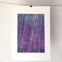 Image 1 of Rain // 09 - Linolschnitt