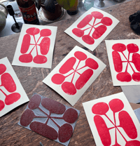 Image 2 of red flower