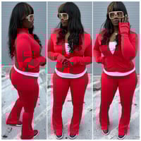 Sophia red 2 piece set 