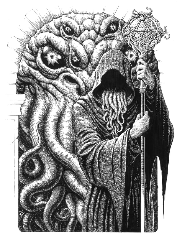 Image of Tentacles (Original Drawing)