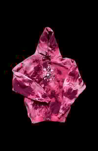 hoodie tie dye triangle baton