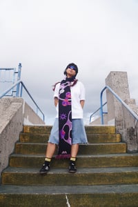 Image 1 of Black Audio Visual Arts Scarf