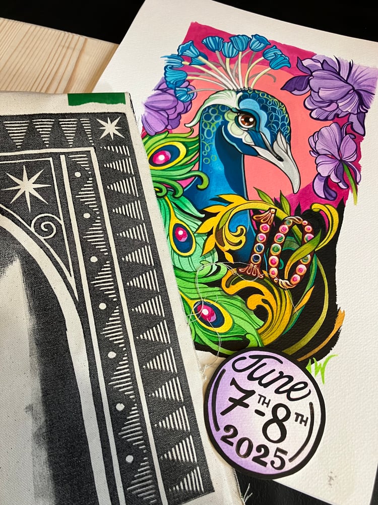 Image of Abbie & Sam - LEEDS TATTOO EXPO collaboration print