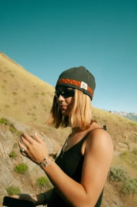 Image 1 of Retired Rope Beanie Black