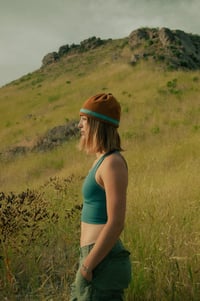 Image 2 of Retired Rope Beanie Yellow