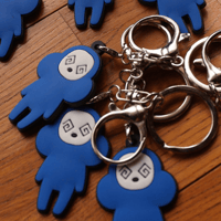 Image 2 of KEY CHAIN ERED - BLUE
