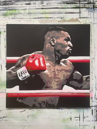MIKE TYSON BOXING ORIGINAL PAINTING
