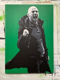 SIR DAVIS GRAY HIBS ORIGINAL PAINTING