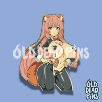Image 3 of Perfect Pasties Raphtalia Enamel Pin In-Hand Extras