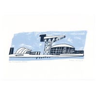 Finnieston Crane screen print