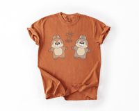 Image 2 of chipmunks plushie tee