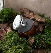 Image 2 of Big dendritic moss agate ring 