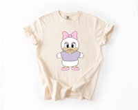Image 3 of girl duck plushie tee