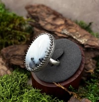 Image 1 of Dendritic silver ring