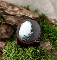 Image 2 of Dendritic silver ring