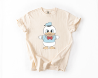 Image 2 of boy duck plushie tee